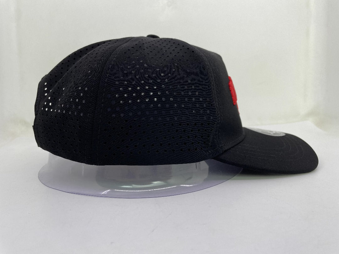 Diameter Apparel Men's 5 Panel Paint Sector Hat - Black