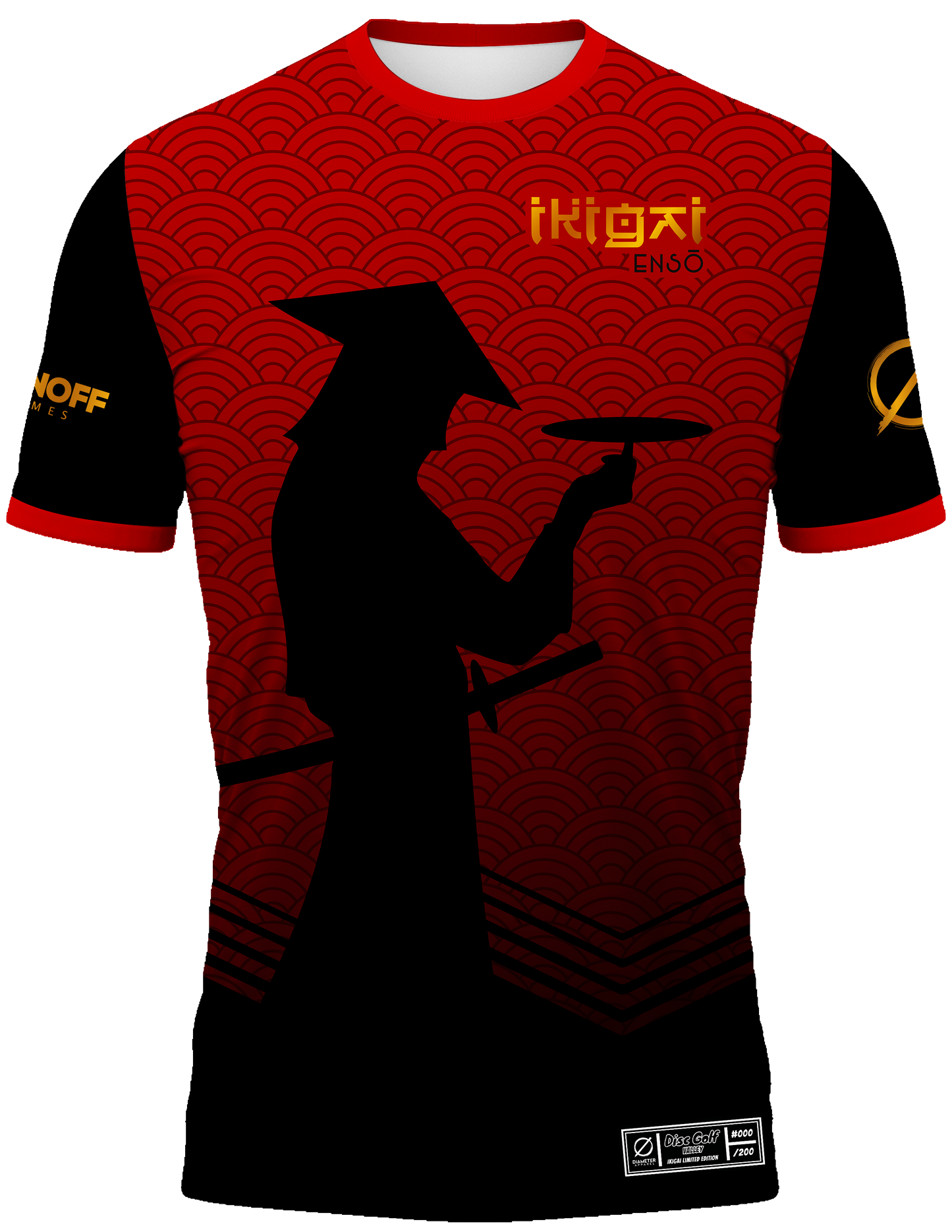 Disc Golf Valley LTD Edition Numbered Ikigai Jersey